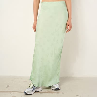 Lime Green Gitaka Skirt