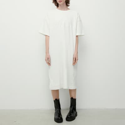 White Cotton Rekbay Dress