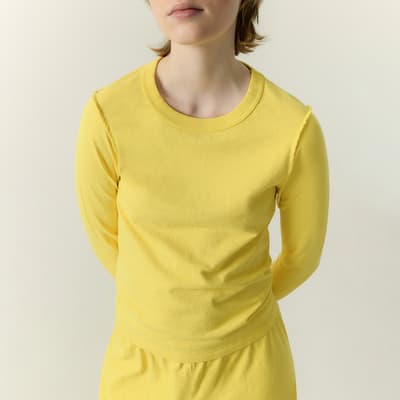 Yellow Laweville Cotton Top