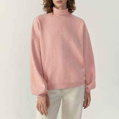 Pink Ellan Cotton Sweatshirt