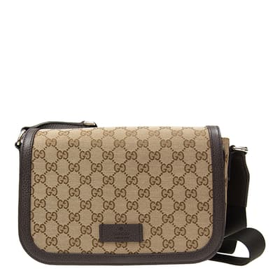Gucci GG Canvas Medium Messenger Bag