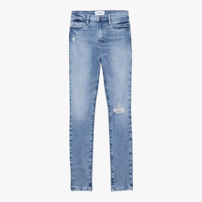 Washed Blue Le High Skinny Jean 