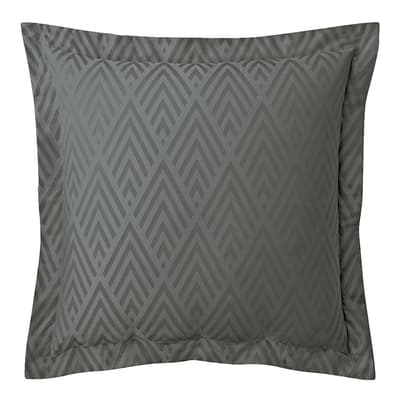 Penthouse Charcoal Clay Square Pillowcase