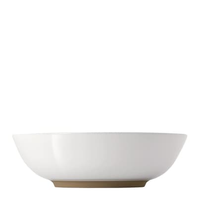 Set of 4 Olio by Barber Osgerby Pasta Bowl 22cm White