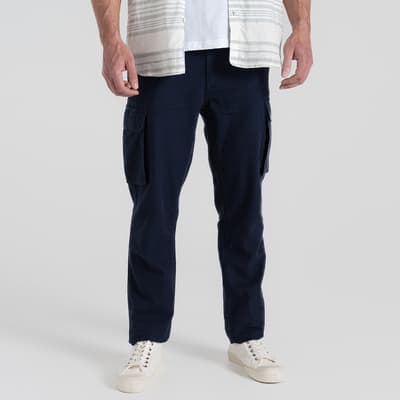 Navy Howle Trousers