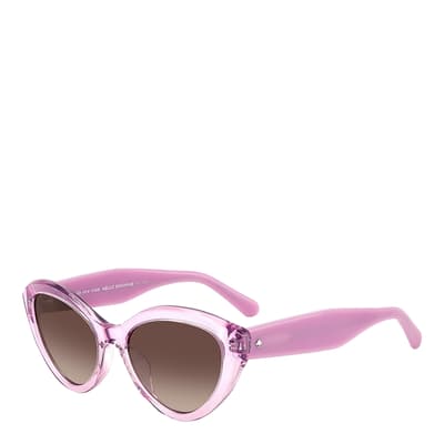 Violet Cat Eye Sunglasses 55 mm