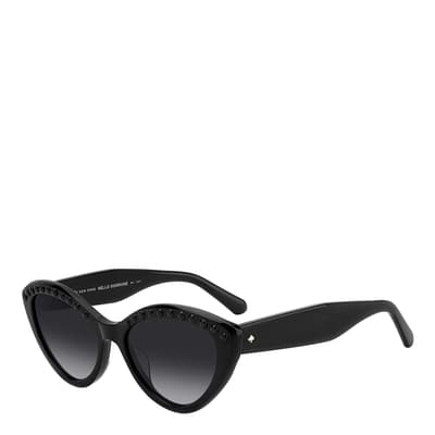 Black Cat Eye Sunglasses 55 mm