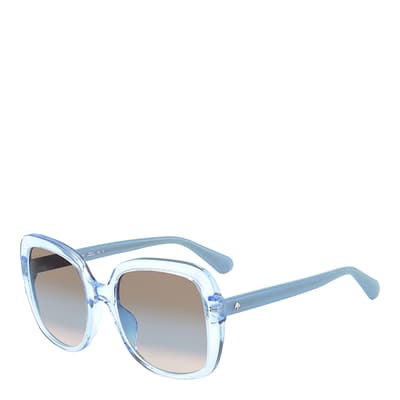 Blue Square Sunglasses 56 mm