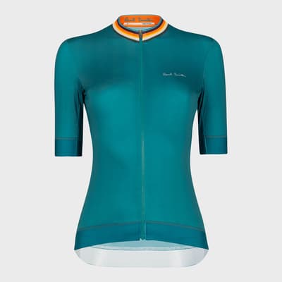 Teal Cycle Jersey