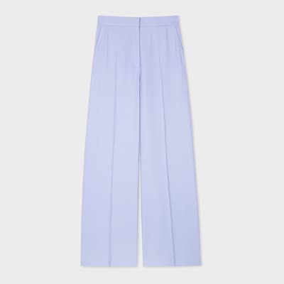 Lilac Wool Trousers