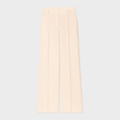 Pale Pink Linen Trousers