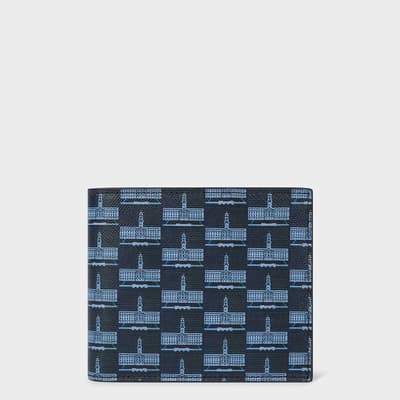 Blue Notts Leather Wallet