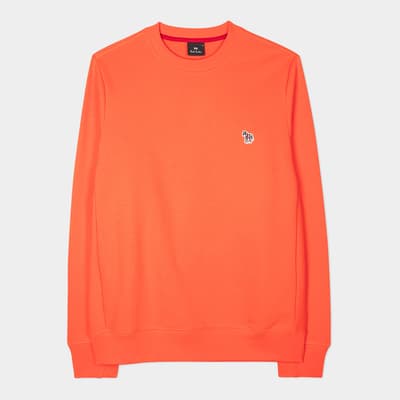 Coral Regular Fit Cotton Sweatshirt 