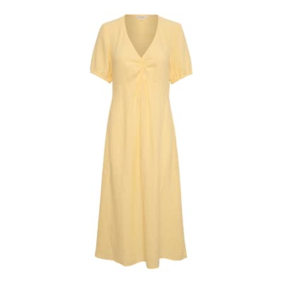 Yellow Linen Althea Dress