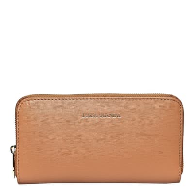 Brown Italian Leather Wallet