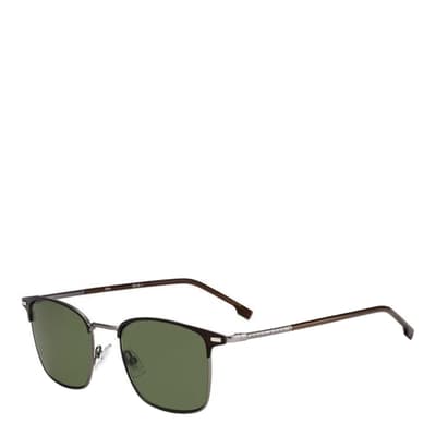 Men's Brown Hugo Boss Sunglasses 53mm