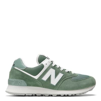 Unisex Green 574 Trainers