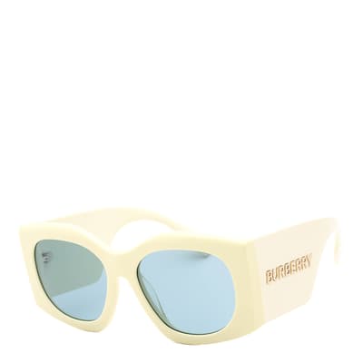 Women's Yellow/Blue Burberry Sunglasses 55mm