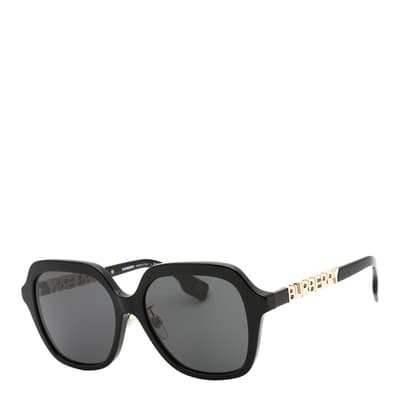 Women's Black/Grey Burberry Sunglasses 55mm