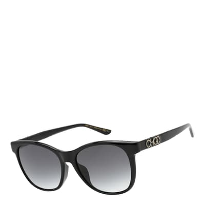 Women's Black/Grey Jimmy Choo Sunglasses 56mm