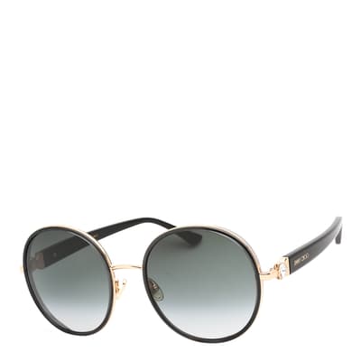 Women's Gold/Grey Jimmy Choo Sunglasses 57mm
