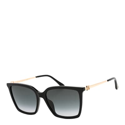 Women's Black/Grey Jimmy Choo Sunglasses 56mm