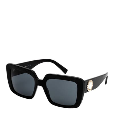 Women's Black/Grey Versace Sunglasses 54mm