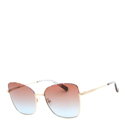 Women's Rose Gold/Grey Missoni Sunglasses 59mm