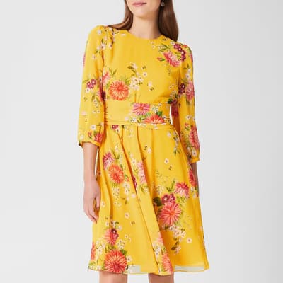Yellow Jasmina Mini Dress