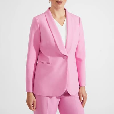 Pink Felicity Cotton Blend Jacket