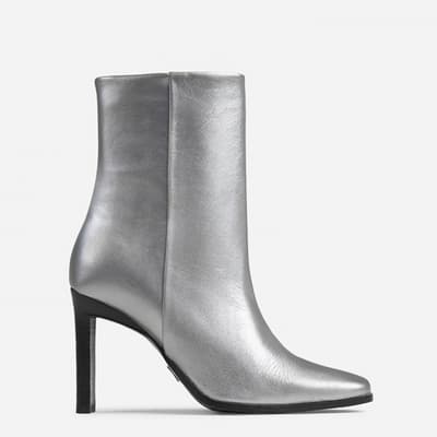 Silver New-Aladin Ankle Boot