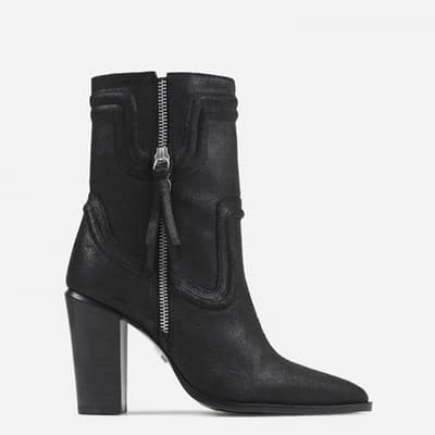 Black New-Americana Ankle Boot