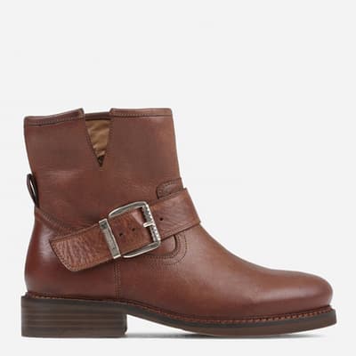 Brown New-Tough Ankle Boot