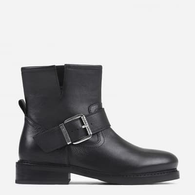 Black New-Tough Ankle Boot