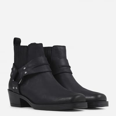Black Trig-Ger Ankle Boot