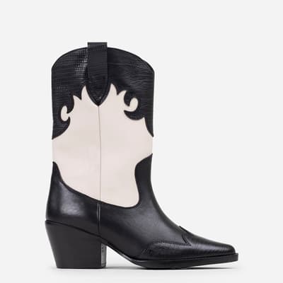 Black/Off White Jukeson Ankle Boot