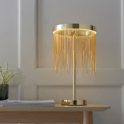 Howth 1 Table Lamp Satin Brass