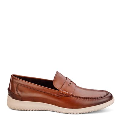 Dark Brown Leather Cruise Loafer
