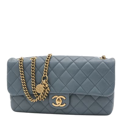 Grey Chanel Timeless Shoulder Bag