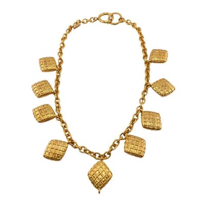 Gold Chanel Necklace 