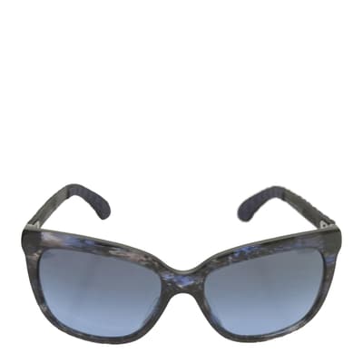 Blue Chanel Cc Glasses 