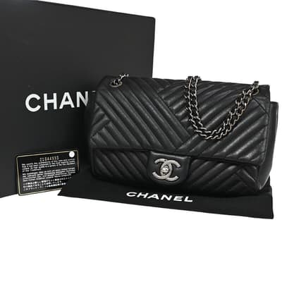 Black Chanel Timeless Shoulder Bag