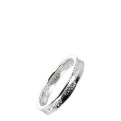 Silver Tiffany & Co 1837 ring
