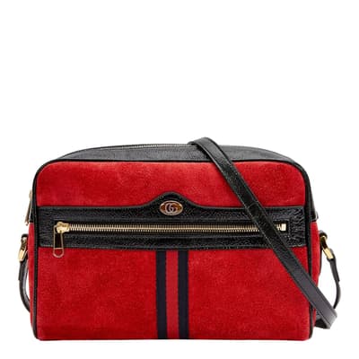 Gucci Small Ophidia Red Crossbody Bag