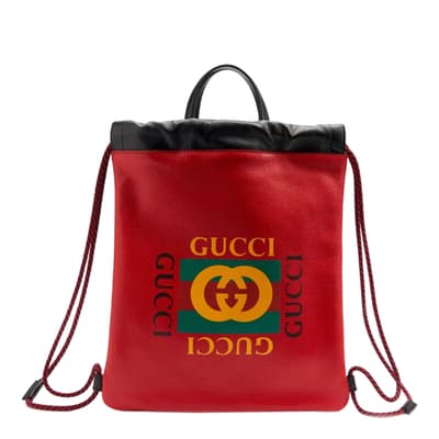 Gucci Drawstring Schoolbag