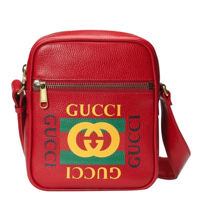 Gucci Shoulder Bag With Logo Print