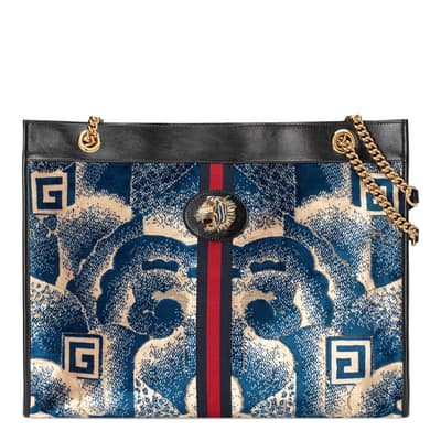 Gucci Rajah Velvet Shopper Bag