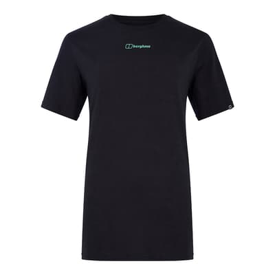 Black Dolomites Cotton T-Shirt