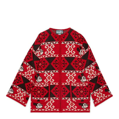 Disney X Gucci Printed Mickey Mouse Sweater