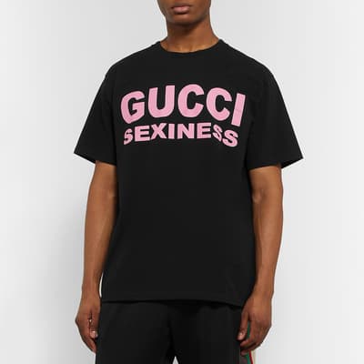 Gucci Sexiness Print Oversize T-Shirt